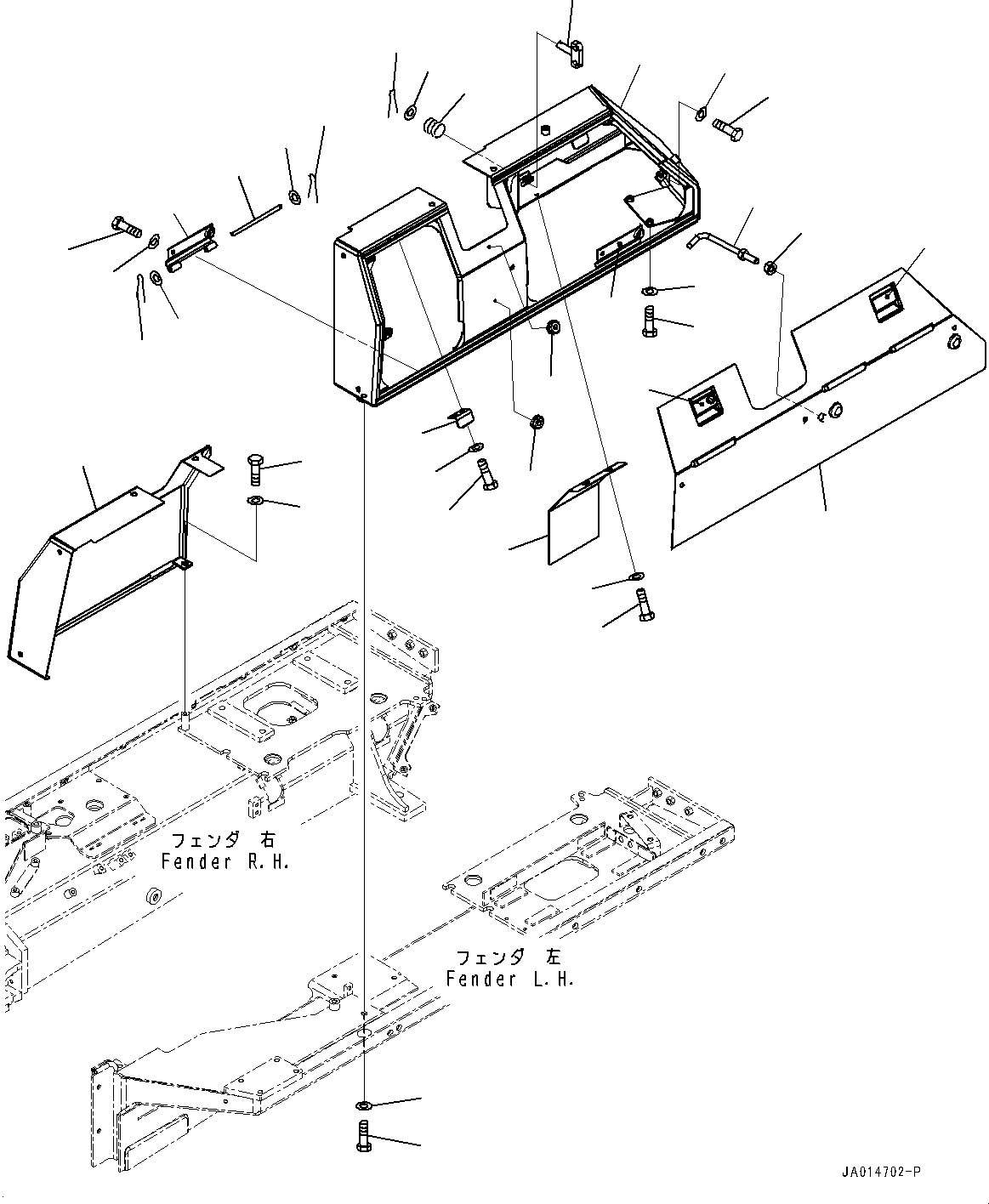Крюк 14X-54-14271 KOMATSU