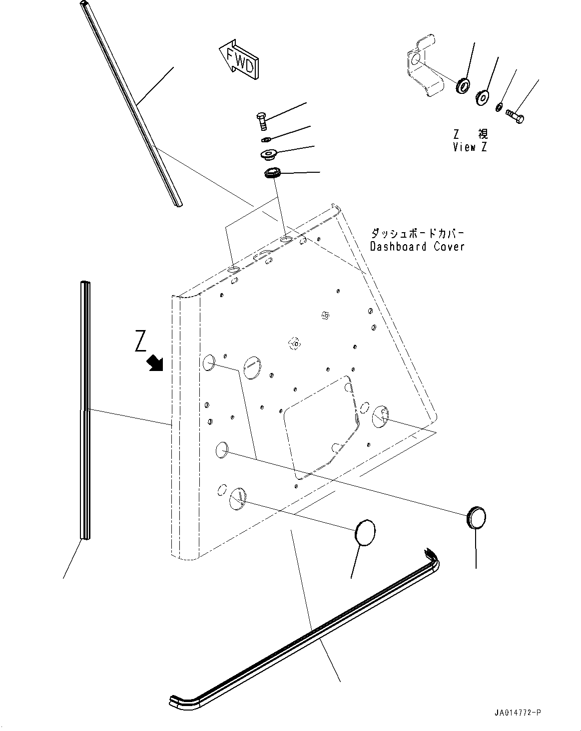 Уплотнение 14U-54-25770 KOMATSU