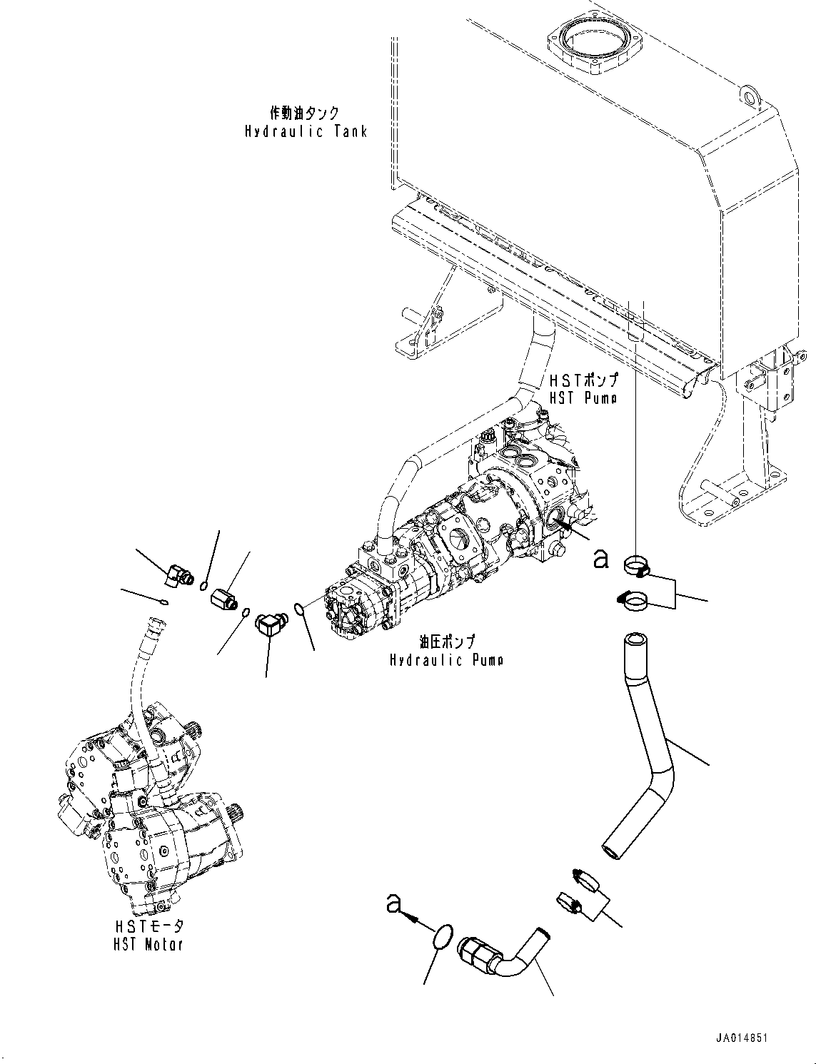 Шланг 418-18-61460 KOMATSU