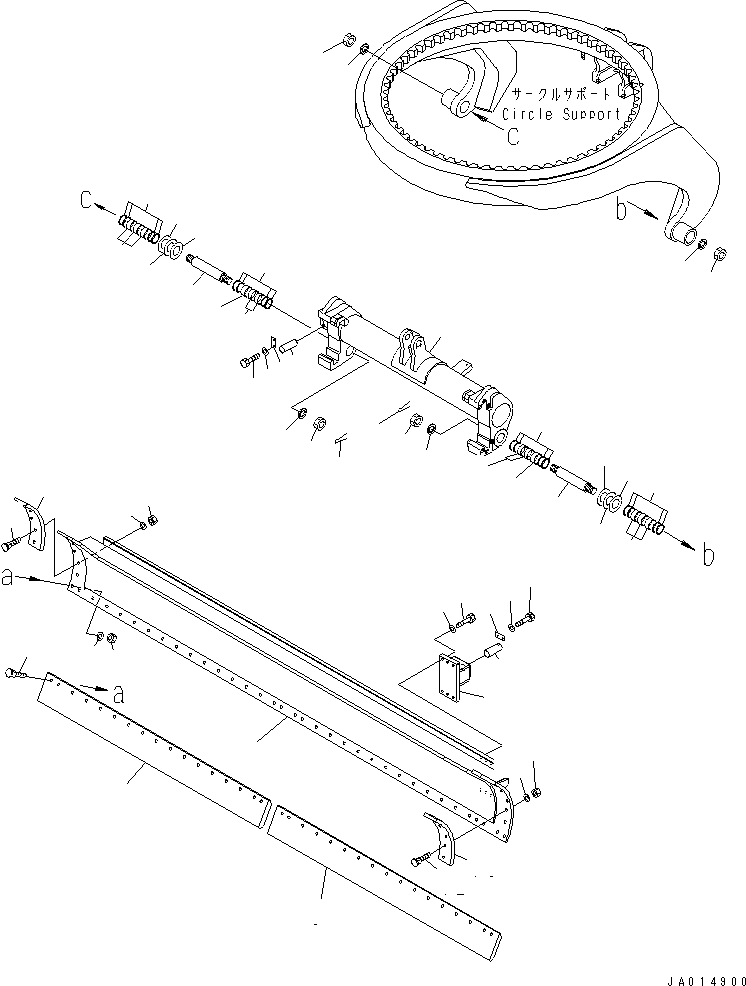 Щётка стеклоочистителя 235-70-42110 KOMATSU