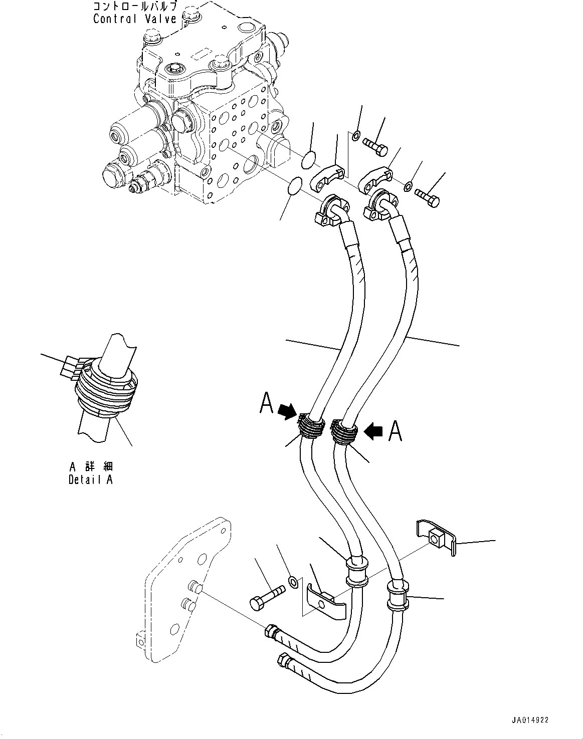 Шланг в сборе 14U-62-23140 KOMATSU