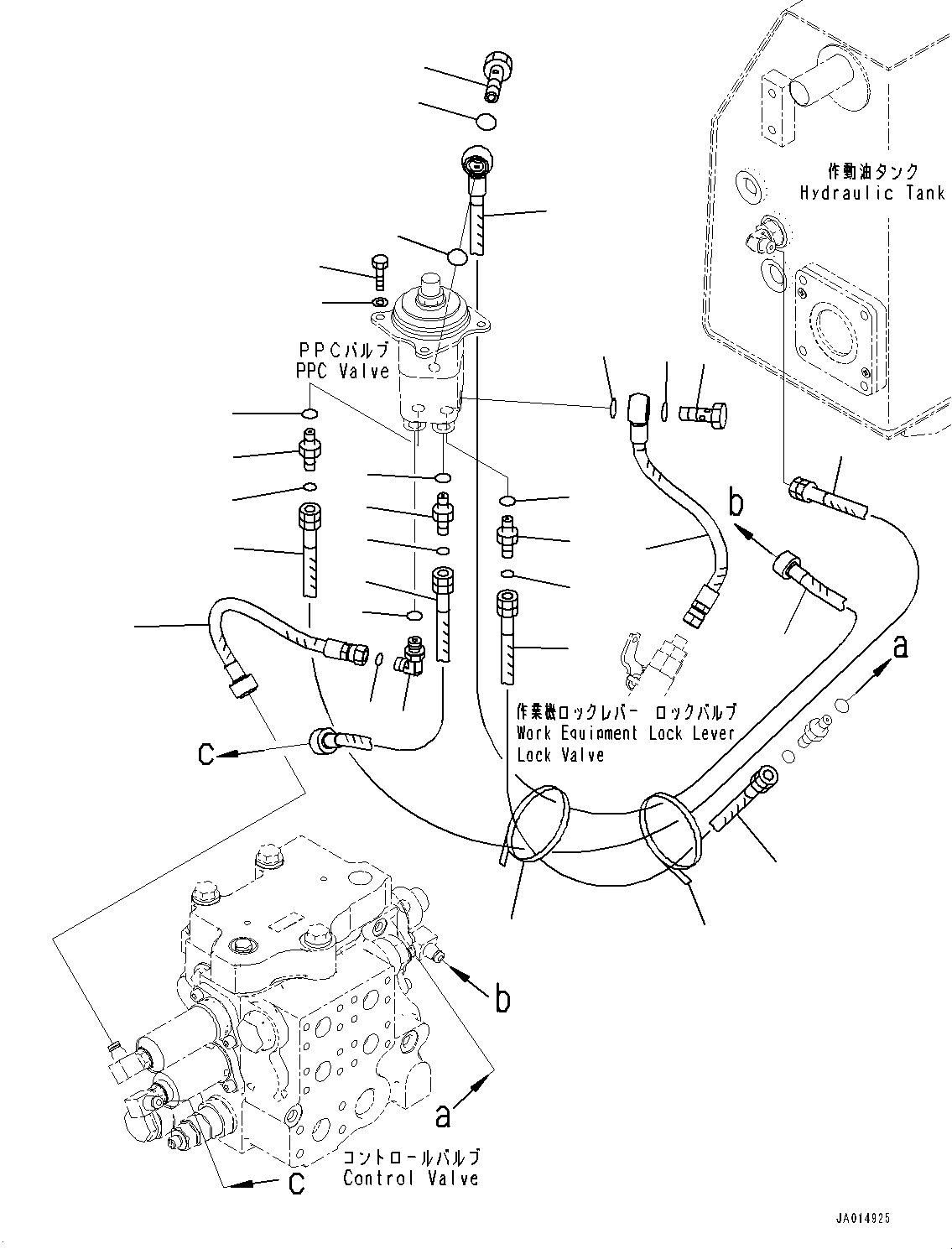 Шланг 14U-62-24931 KOMATSU