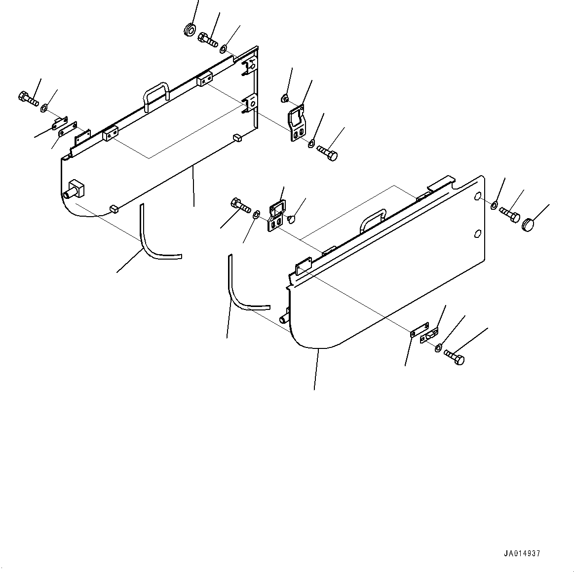 Резиновый элемент 14X-54-72431 KOMATSU