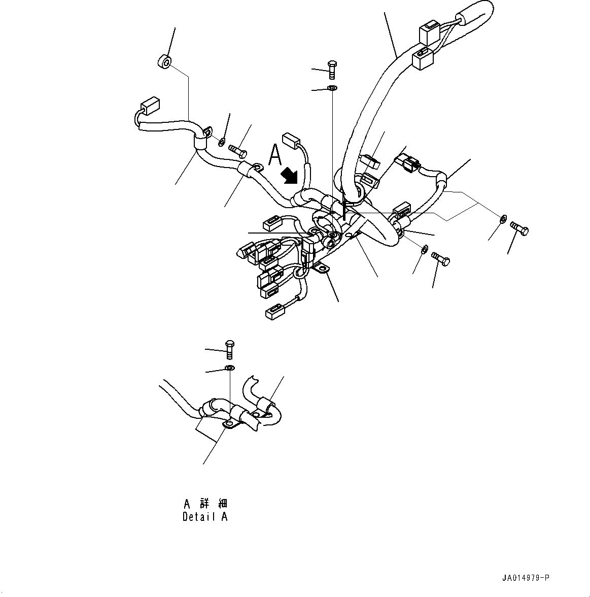 Жгут проводов 417-06-52261 KOMATSU