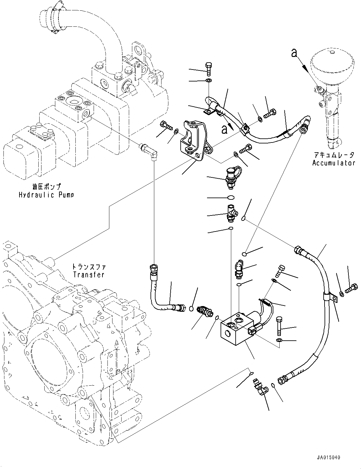 Шланг 417-18-51550 KOMATSU