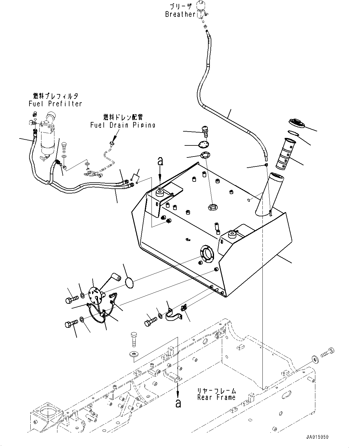 Бак 417-04-51110 KOMATSU