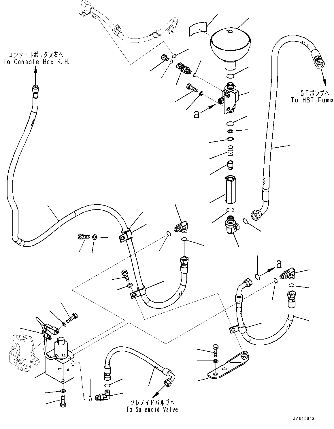 Шланг 417-62-54110 KOMATSU