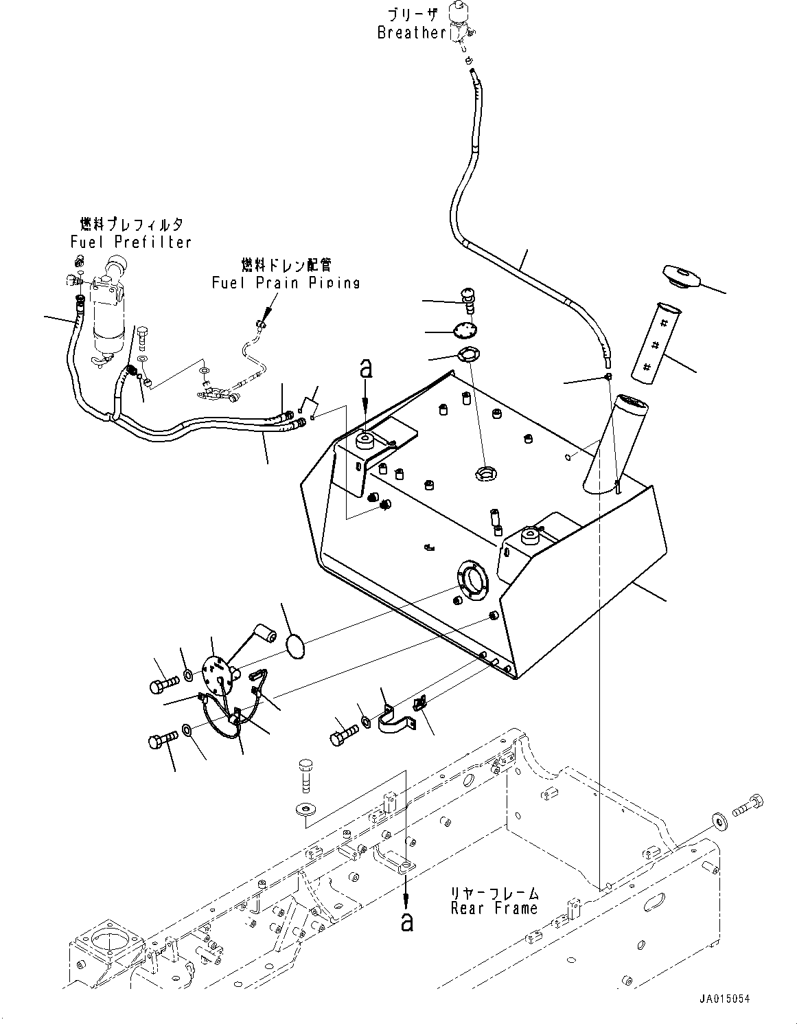 Бак 417-T80-5750 KOMATSU