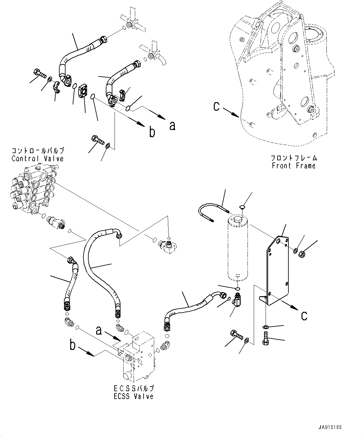 Шланг 02776-005A4 KOMATSU