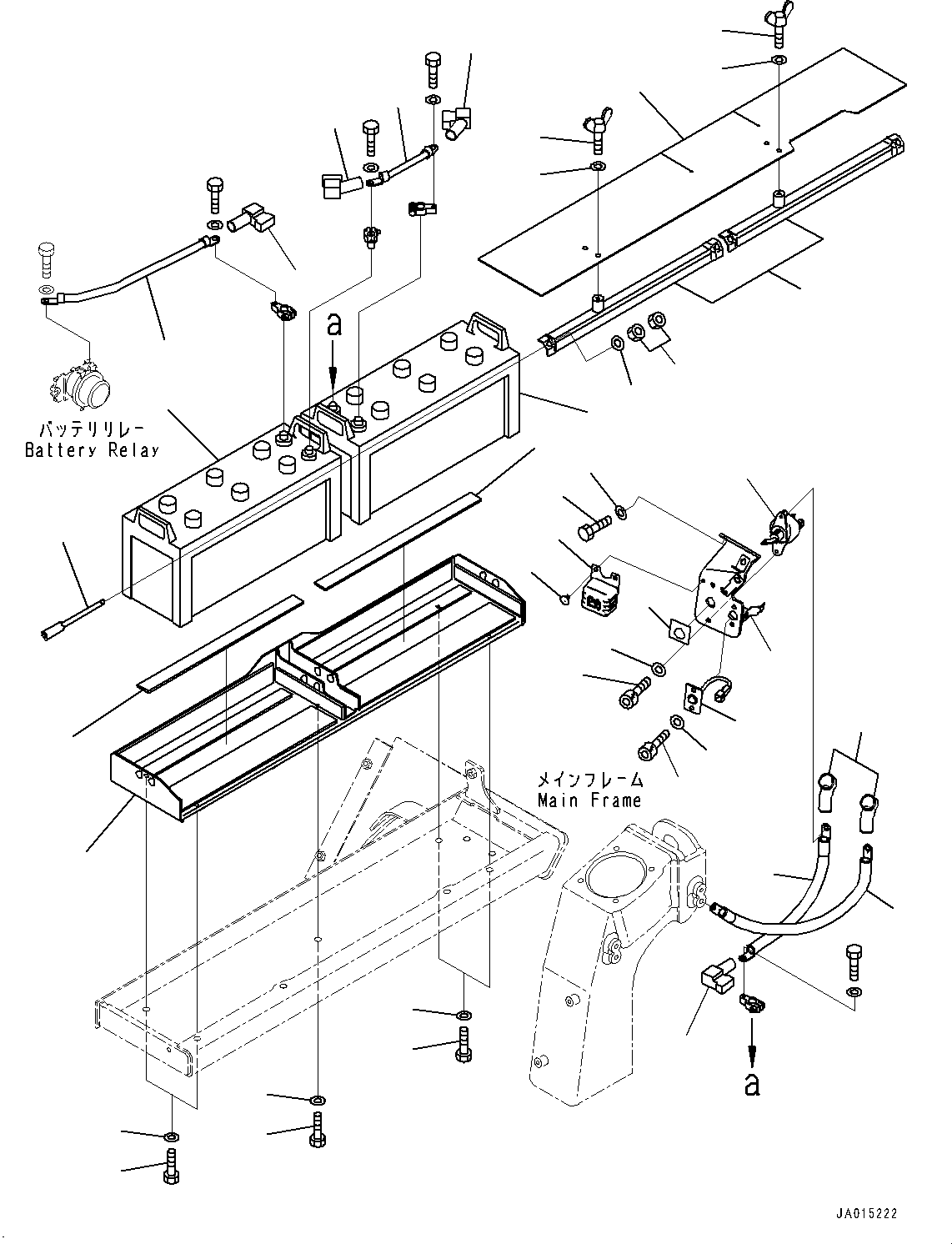 Switch, Battery Disconnect 08068-00011 KOMATSU