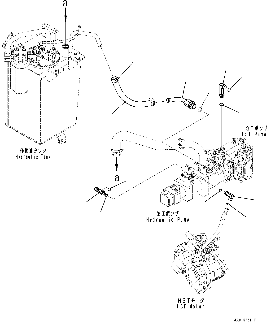 Шланг 417-18-52281 KOMATSU
