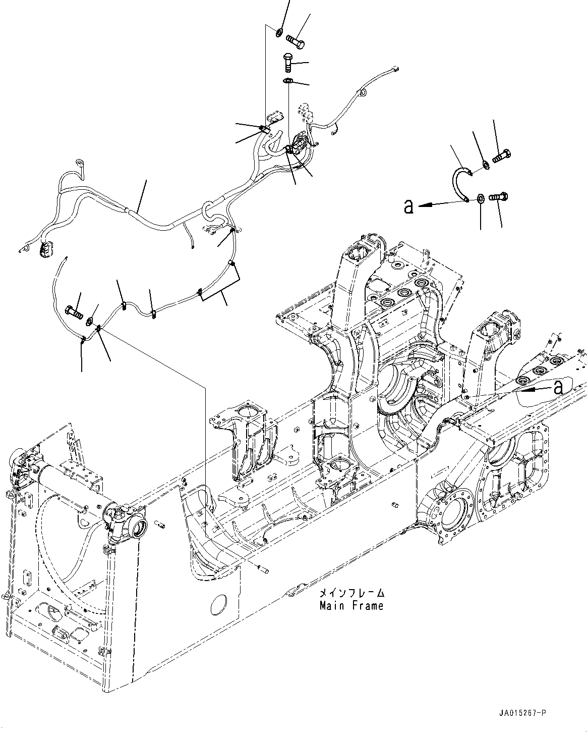 Wiring Harness(Electric Wiring Harness,Wiring Harness) (14X-06-71213) KOMATSU