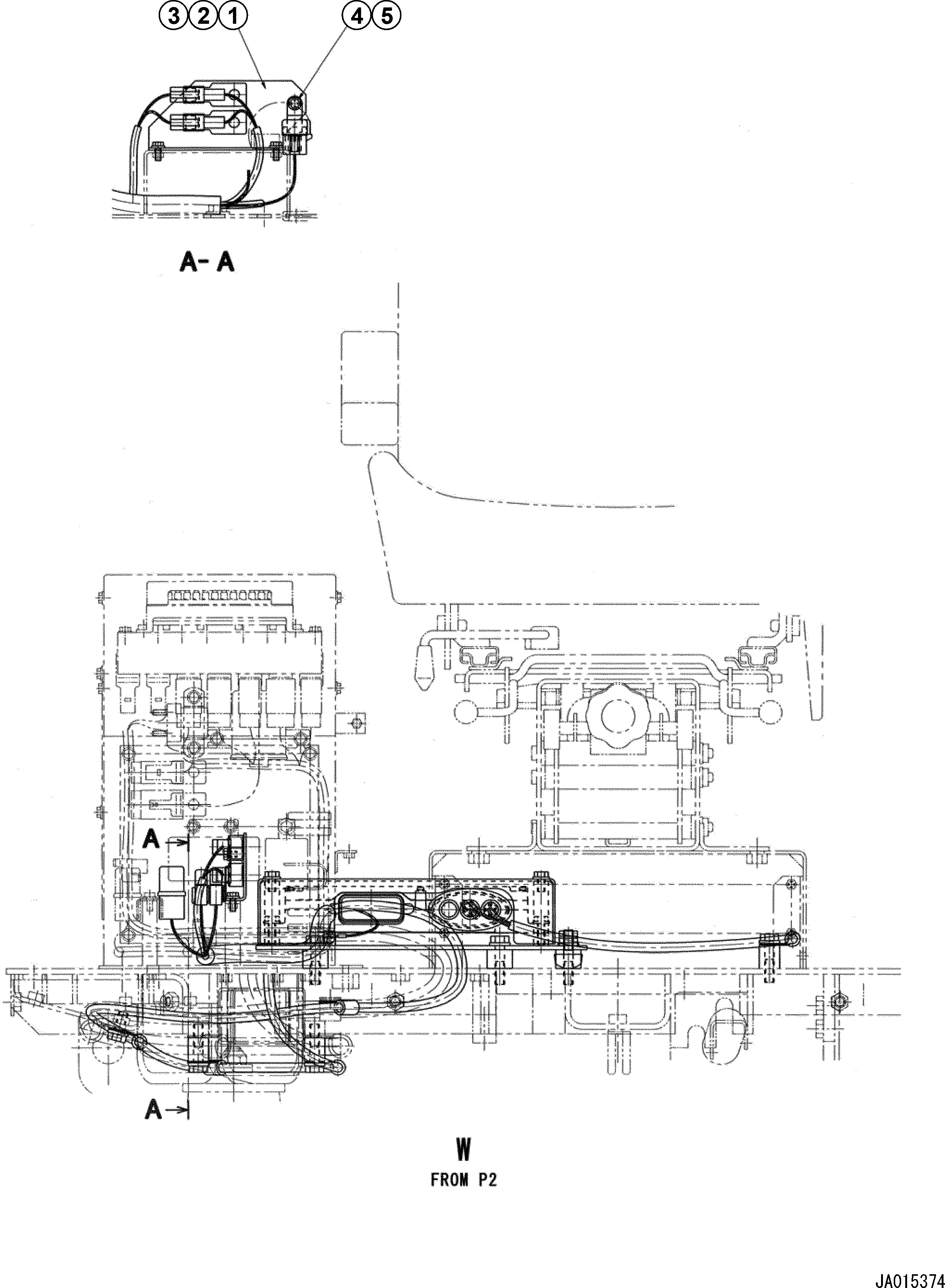 Кронштейн 417-06-26240 KOMATSU