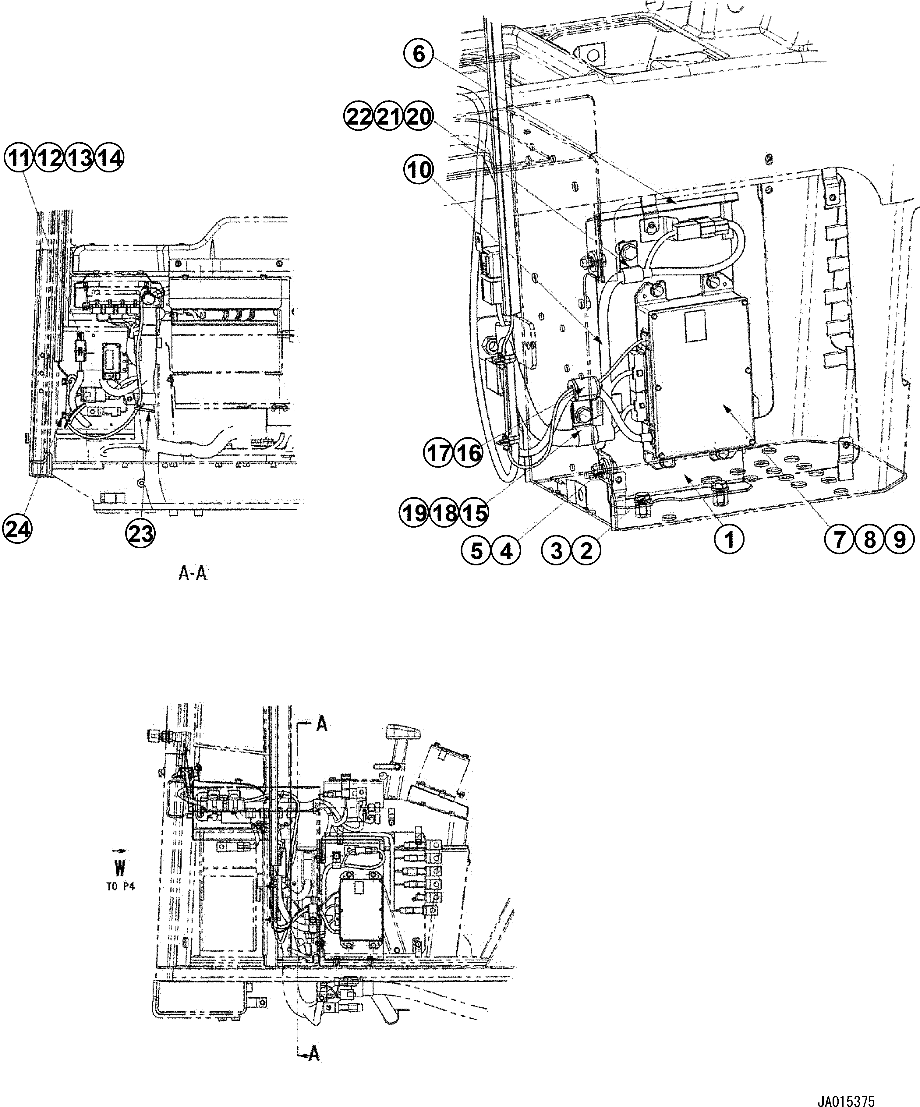 Жгут проводов 419-06-31490 KOMATSU