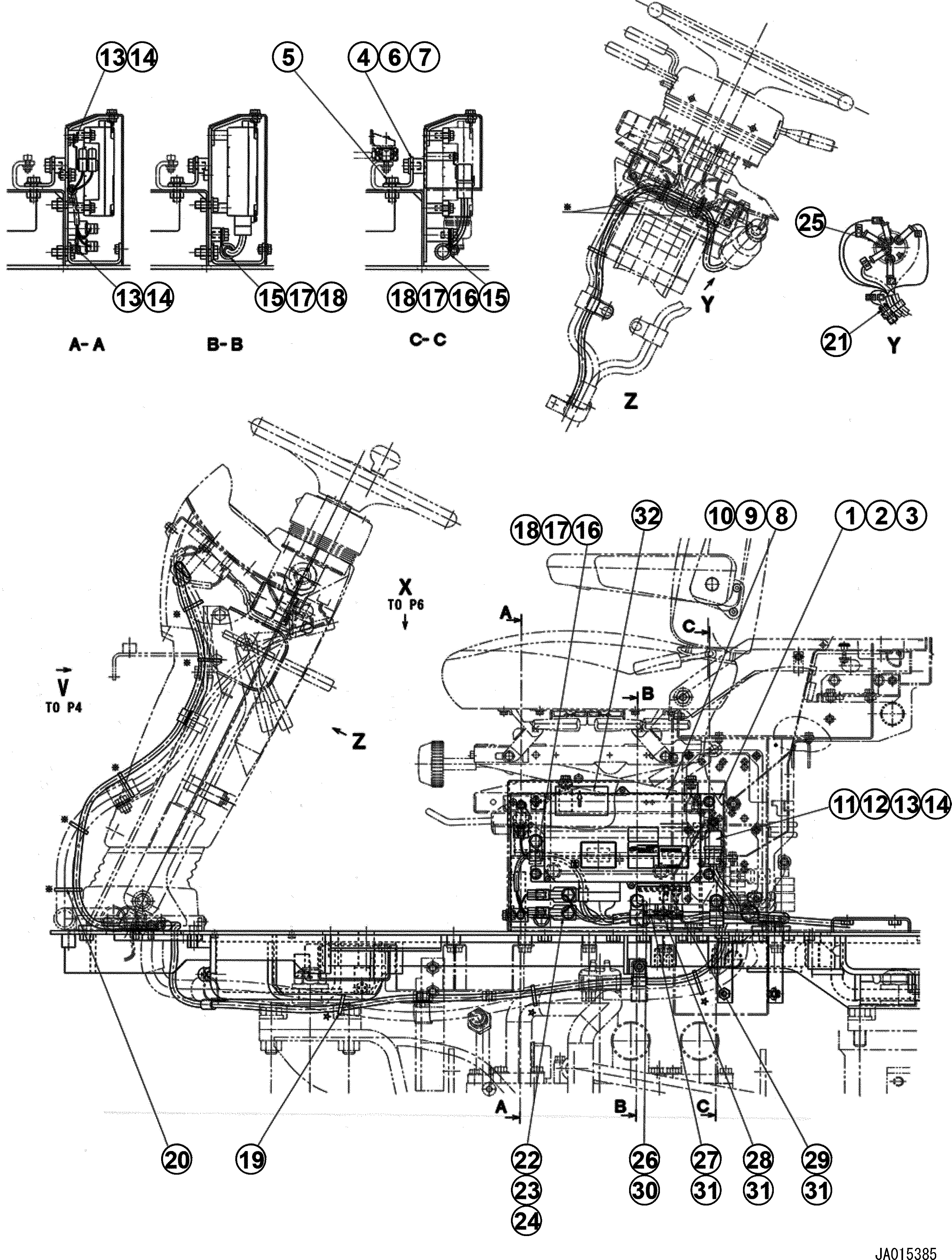Пластина 423-06-26150 KOMATSU