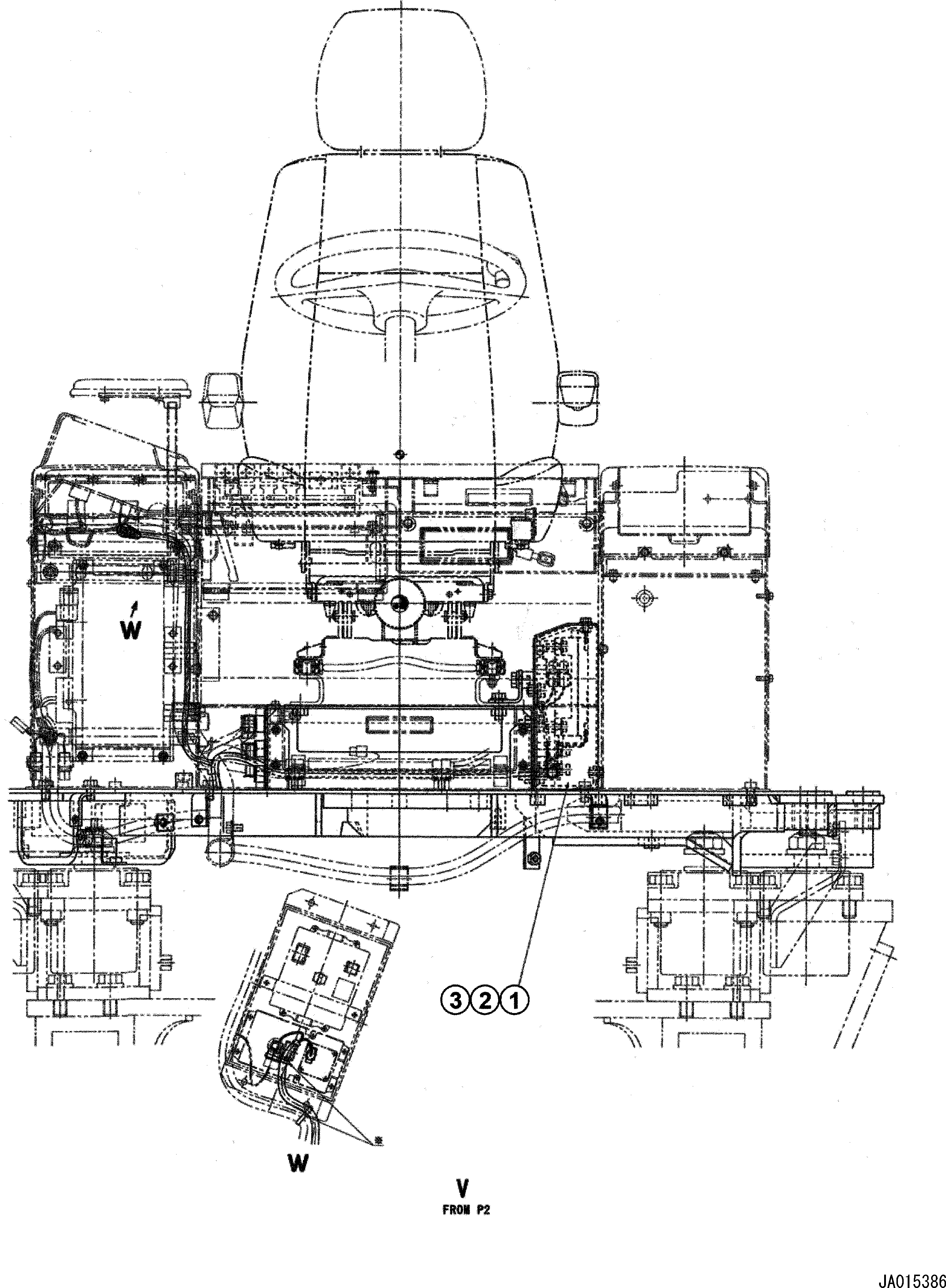 Крышка 423-06-26120 KOMATSU