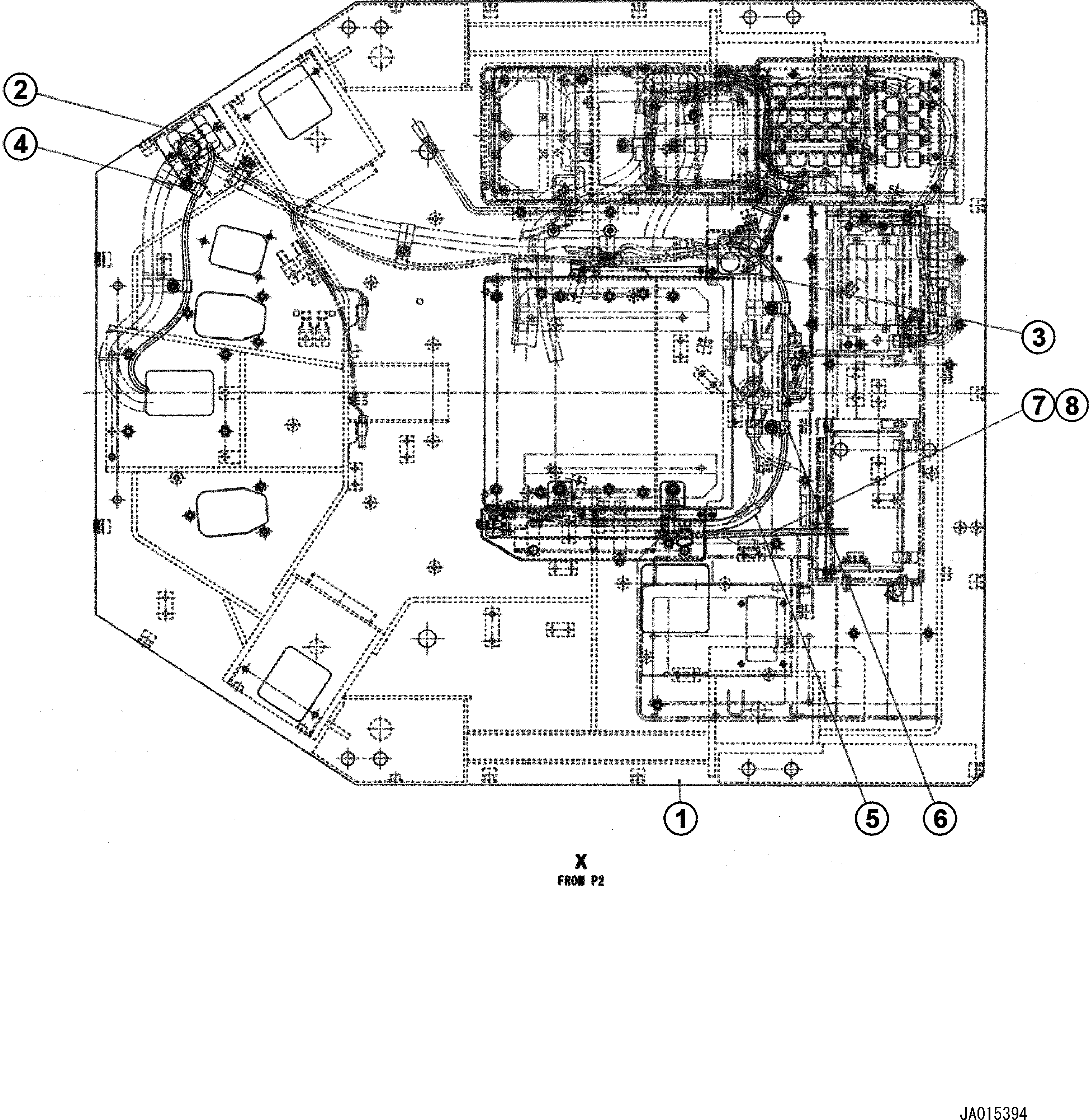 Жгут проводов 425-06-26140 KOMATSU