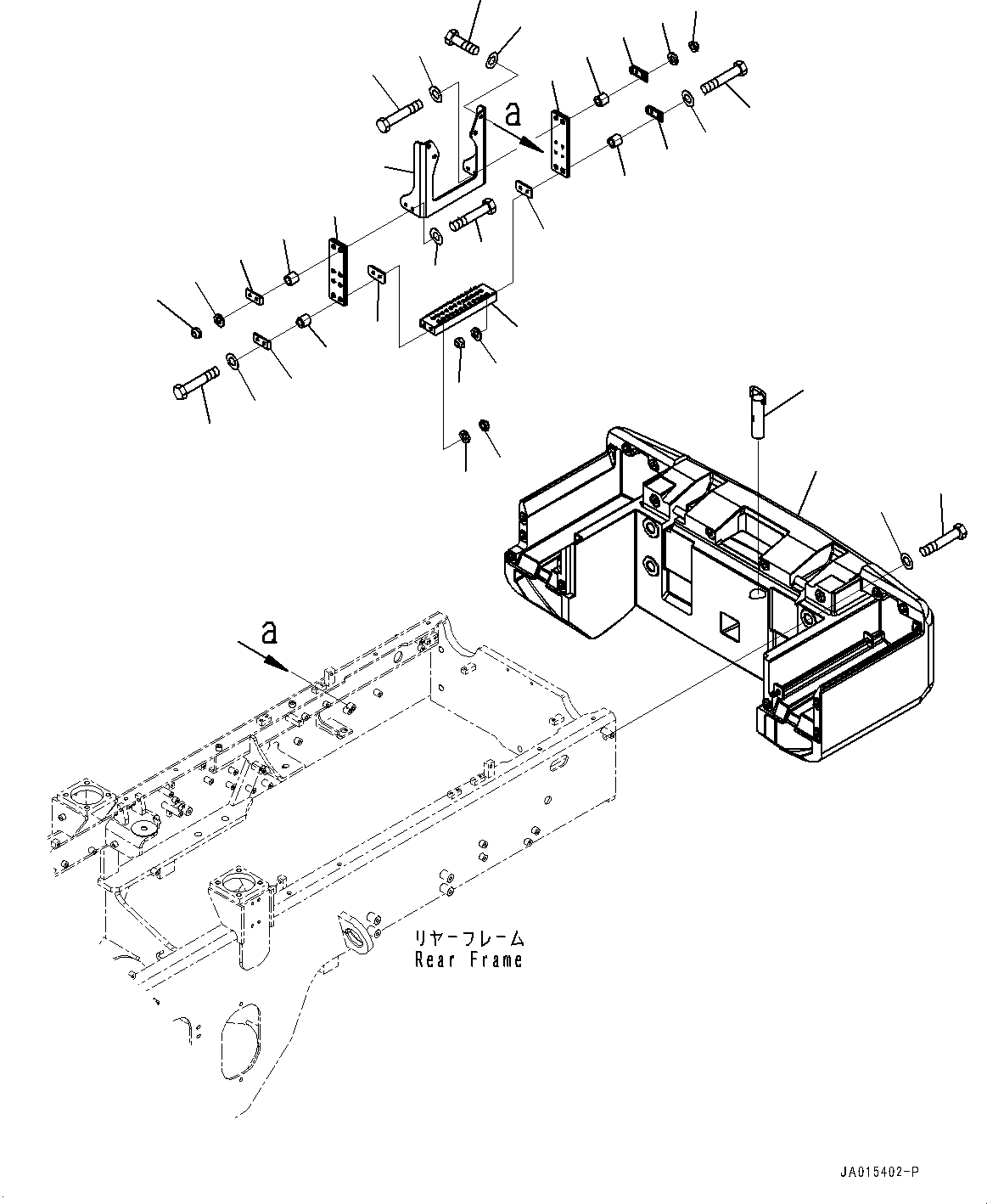 Weight, 1396Kg 417-46-55310 KOMATSU