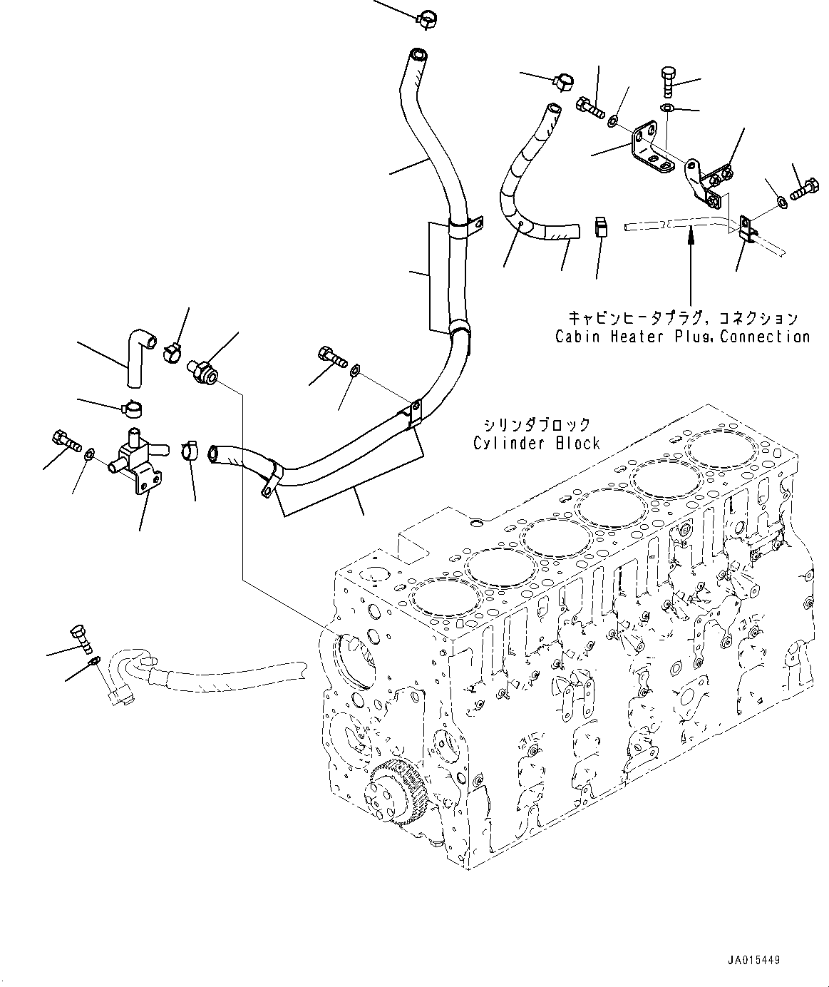 Ниппель 14X-X11-4550 KOMATSU