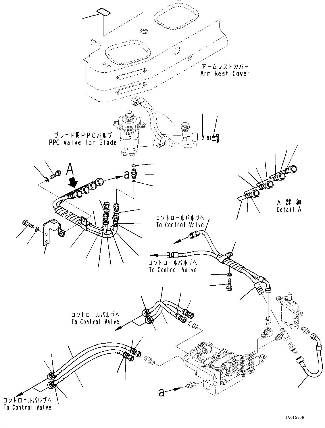 Шланг 14X-62-55480 KOMATSU