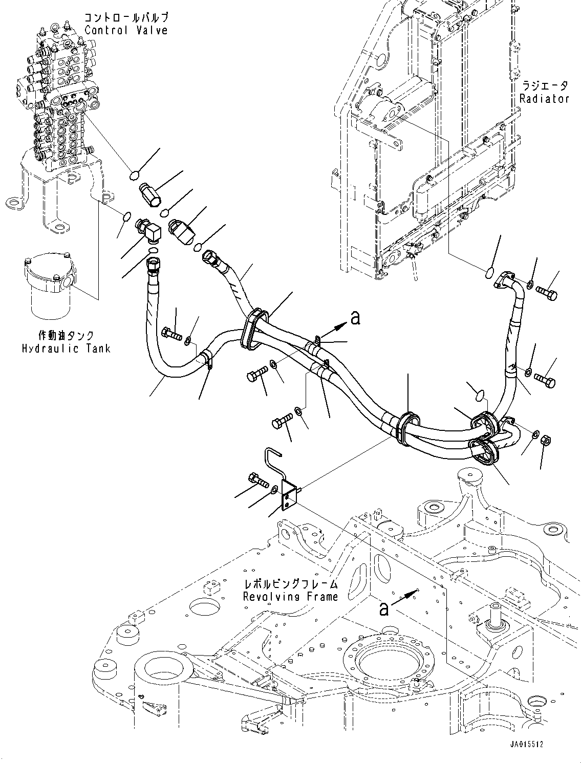 Кронштейн 22P-62-22360 KOMATSU