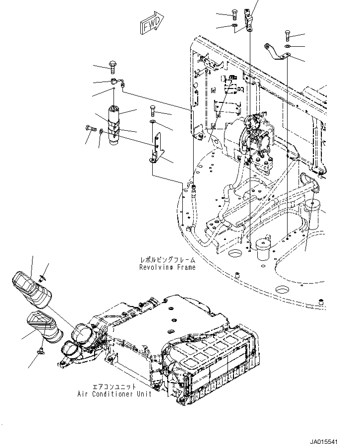 Кронштейн 22P-979-2411 KOMATSU