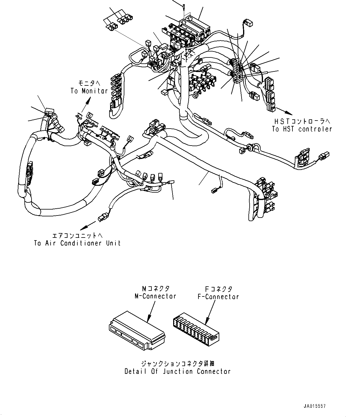 Жгут проводов 417-06-52222 KOMATSU