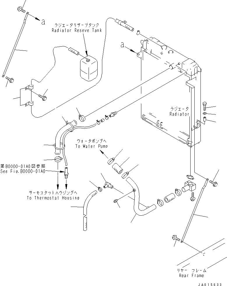 TUBE,OUTLET 424-03-22110 KOMATSU