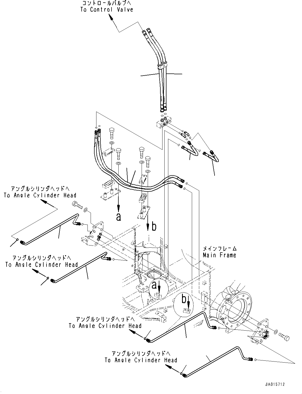 Трубка 14X-62-51772 KOMATSU