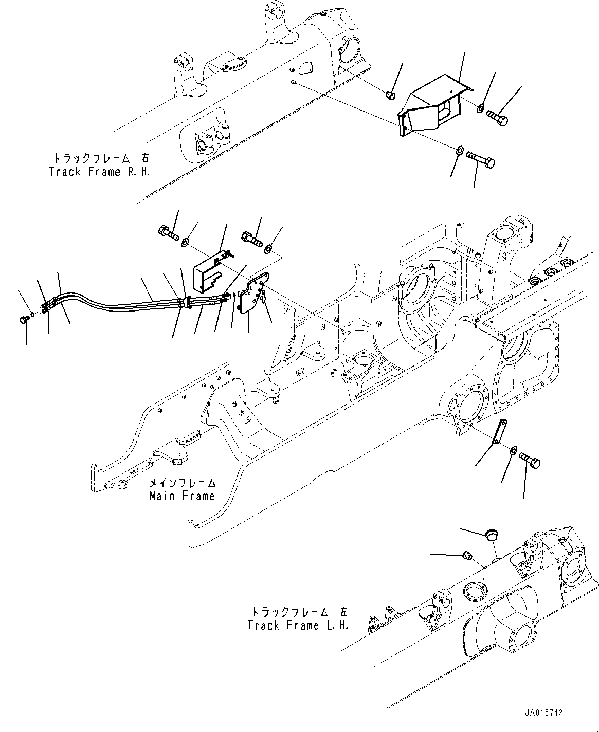Крышка 14X-62-54590 KOMATSU