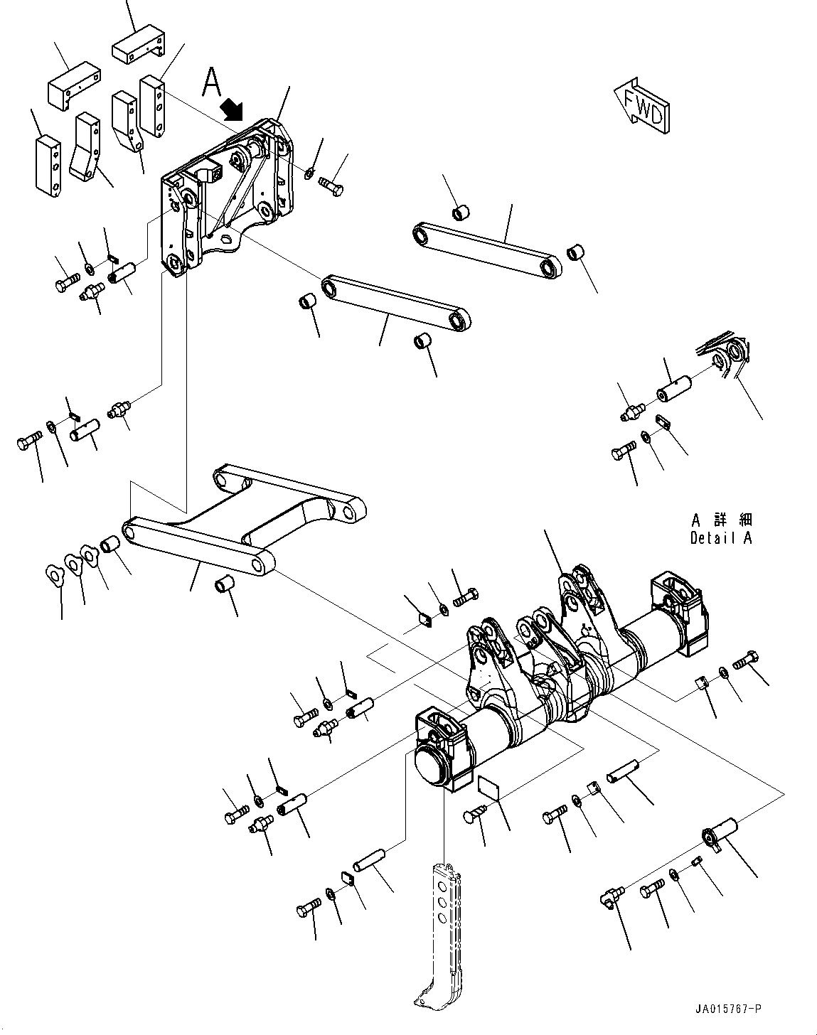 Support Assembly 14X-78-70100 KOMATSU