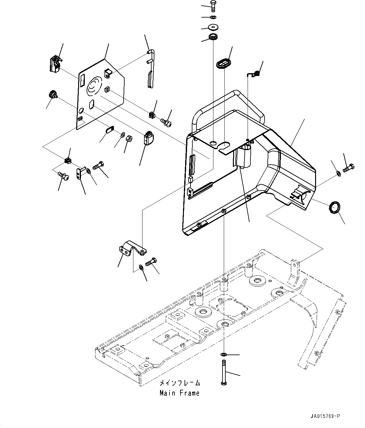 Планка 14X-01-72111 KOMATSU