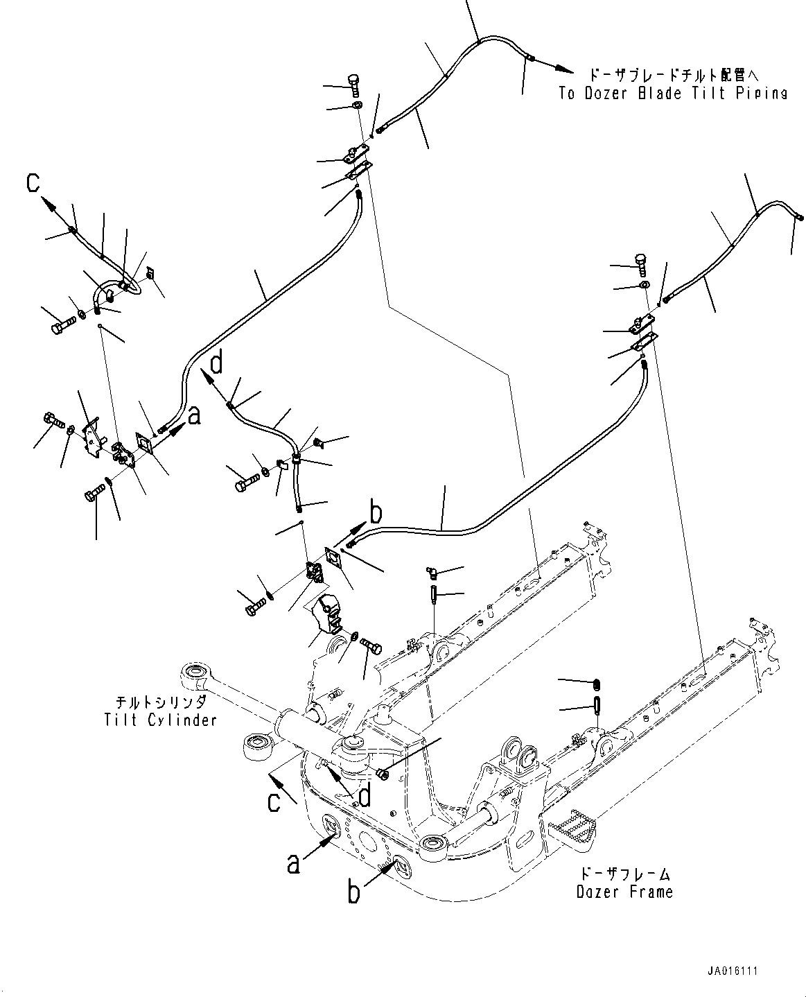 Шланг с торцевым уплотнением 02756-00308 KOMATSU