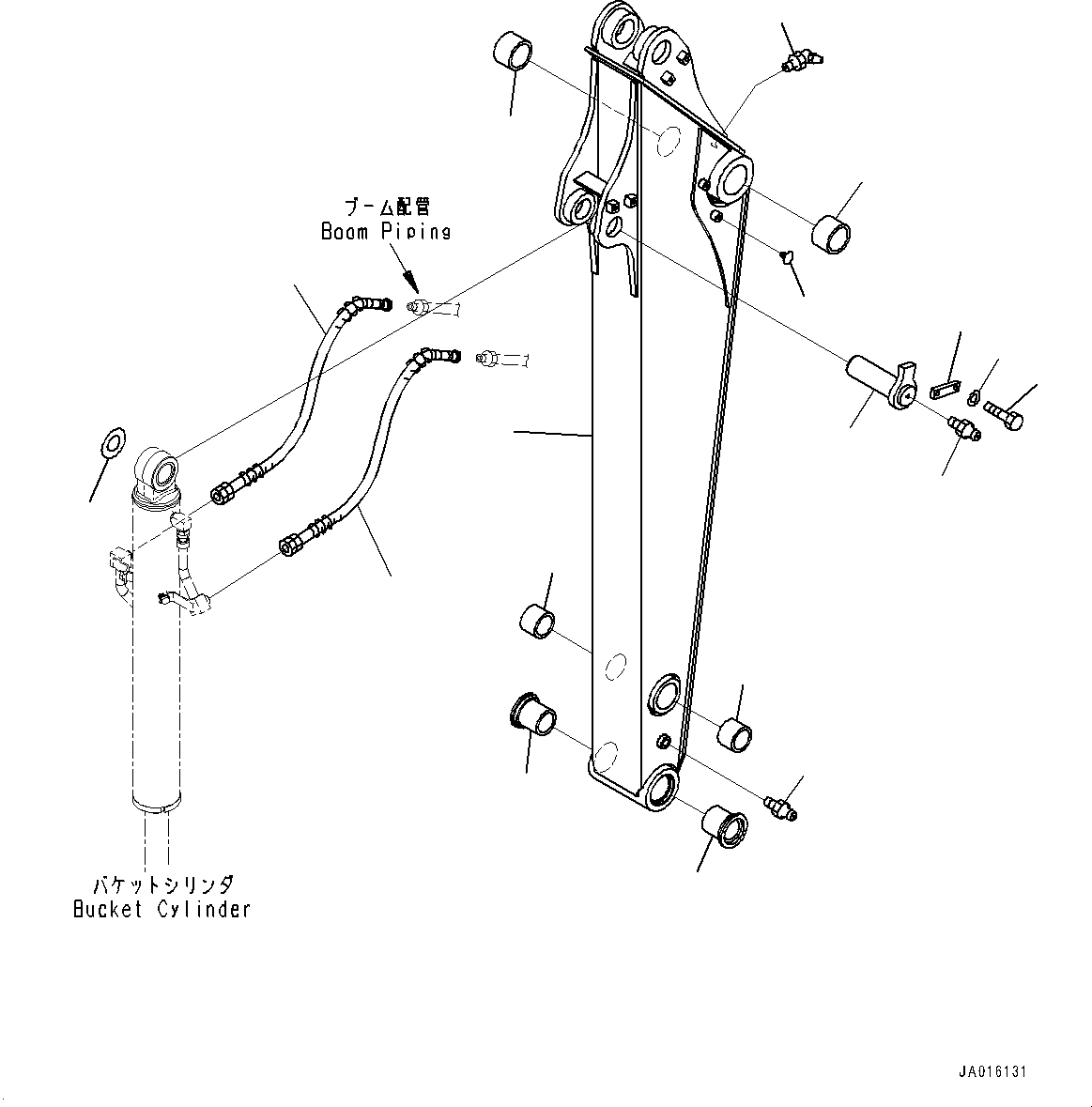 ARM, ASSEMBLY 22P-973-0123 KOMATSU