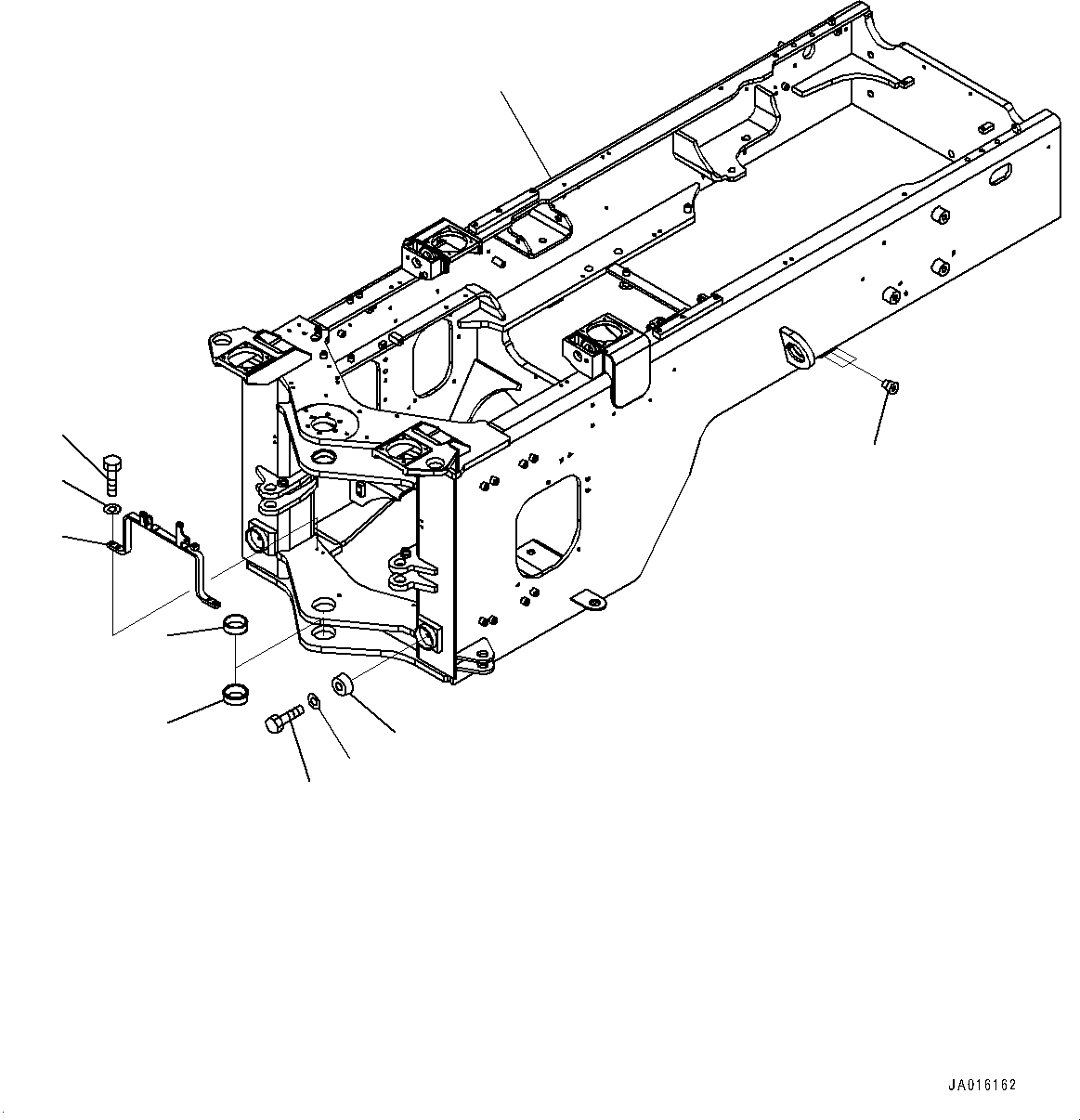 Seat Assembly, Rear Frame 419-S96-5380 KOMATSU