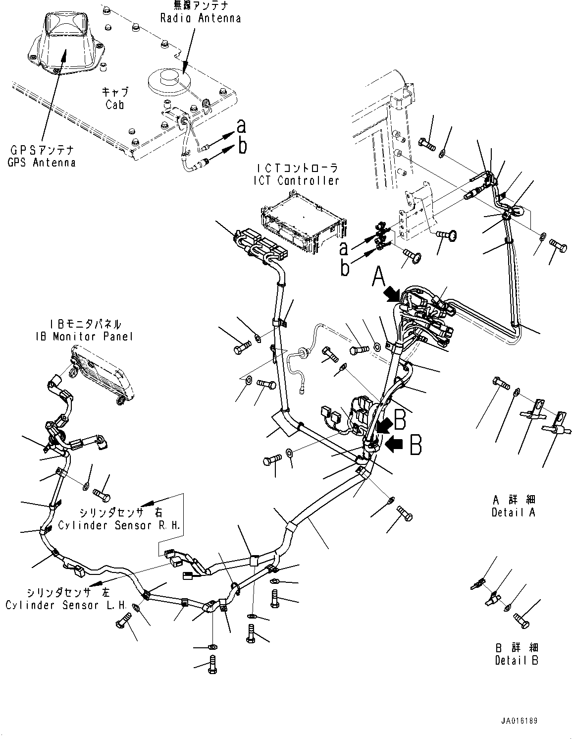 Жгут проводов 12Y-06-28450 KOMATSU