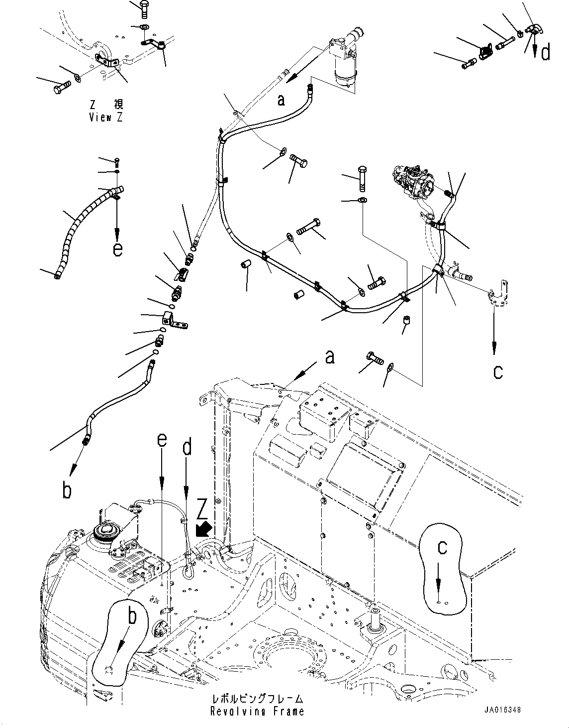 Ниппель 21D-62-41550 KOMATSU