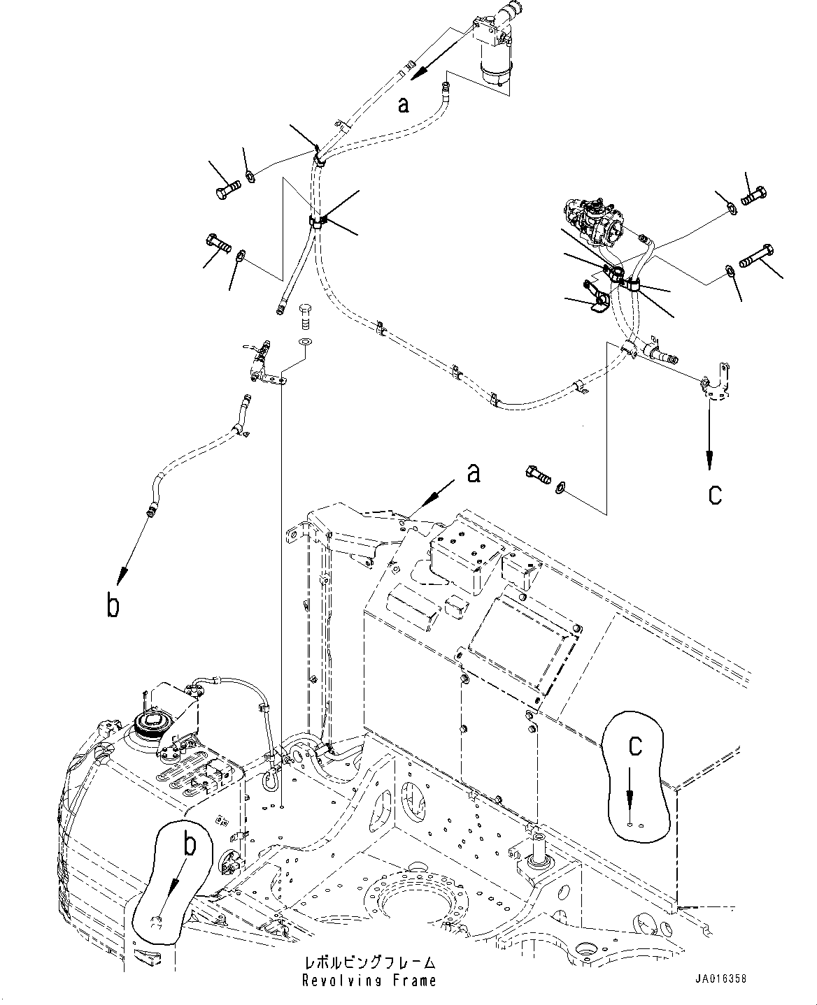 Кронштейн 22P-04-21690 KOMATSU