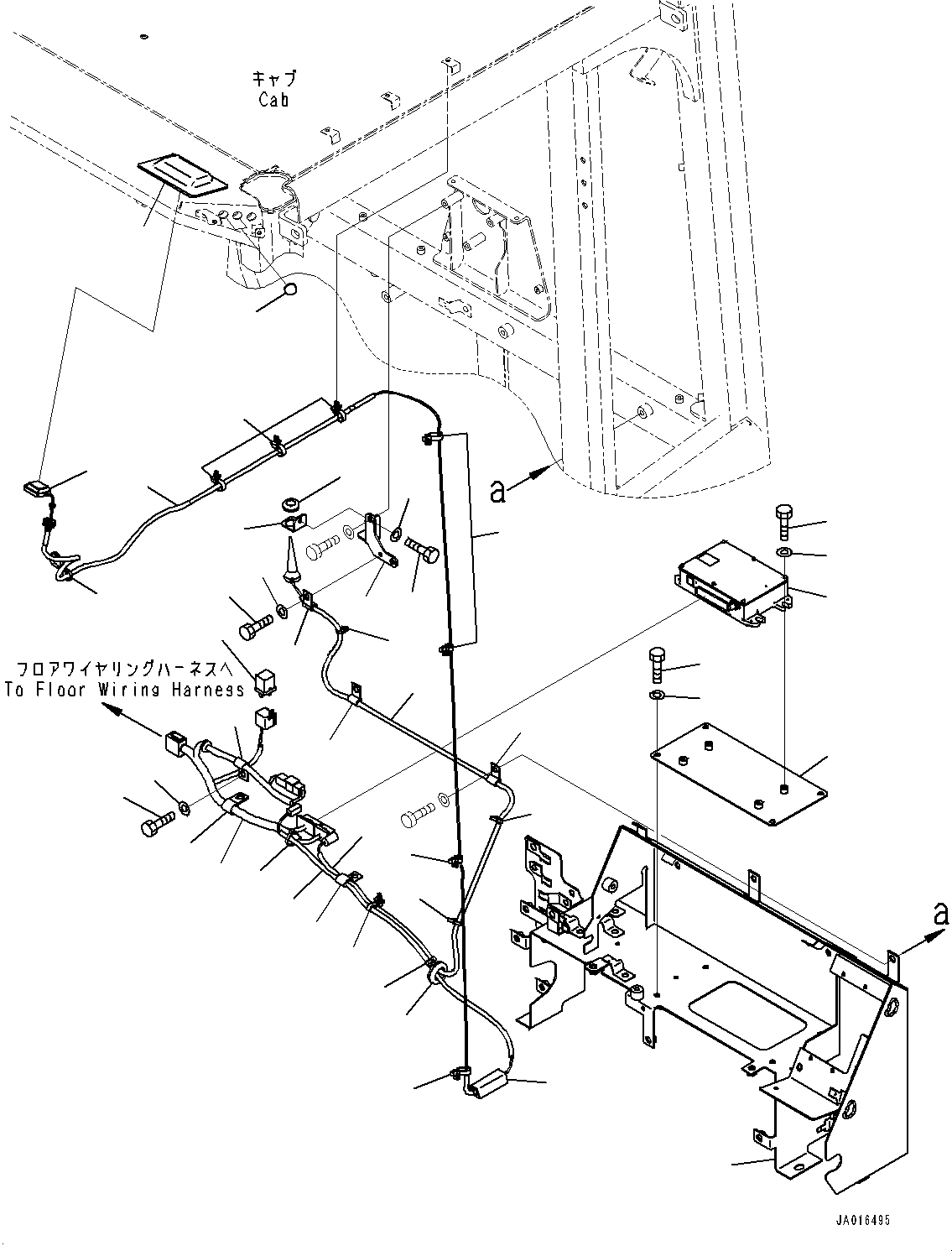 Жгут проводов 423-06-47440 KOMATSU