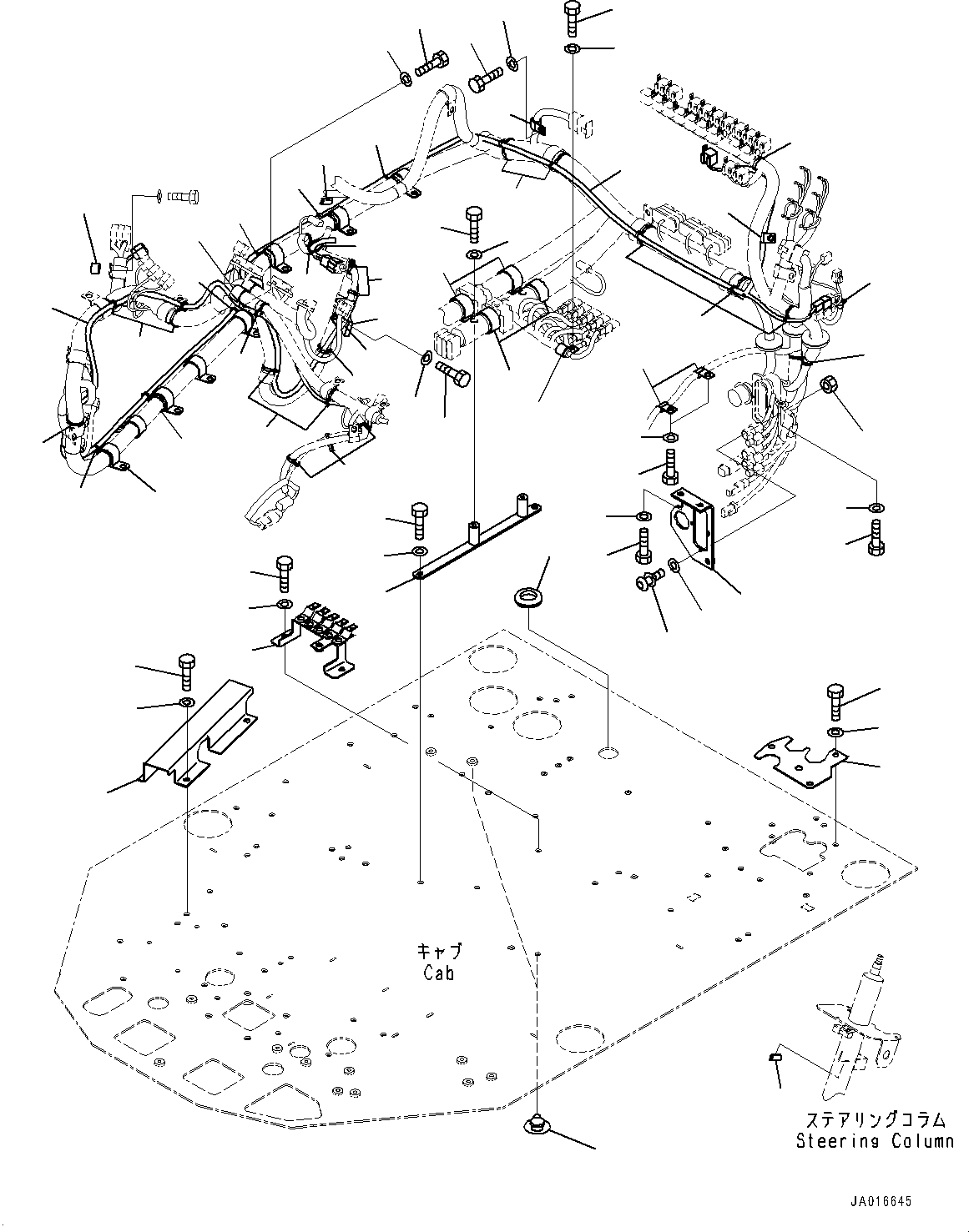 Жгут проводов 423-06-46440 KOMATSU