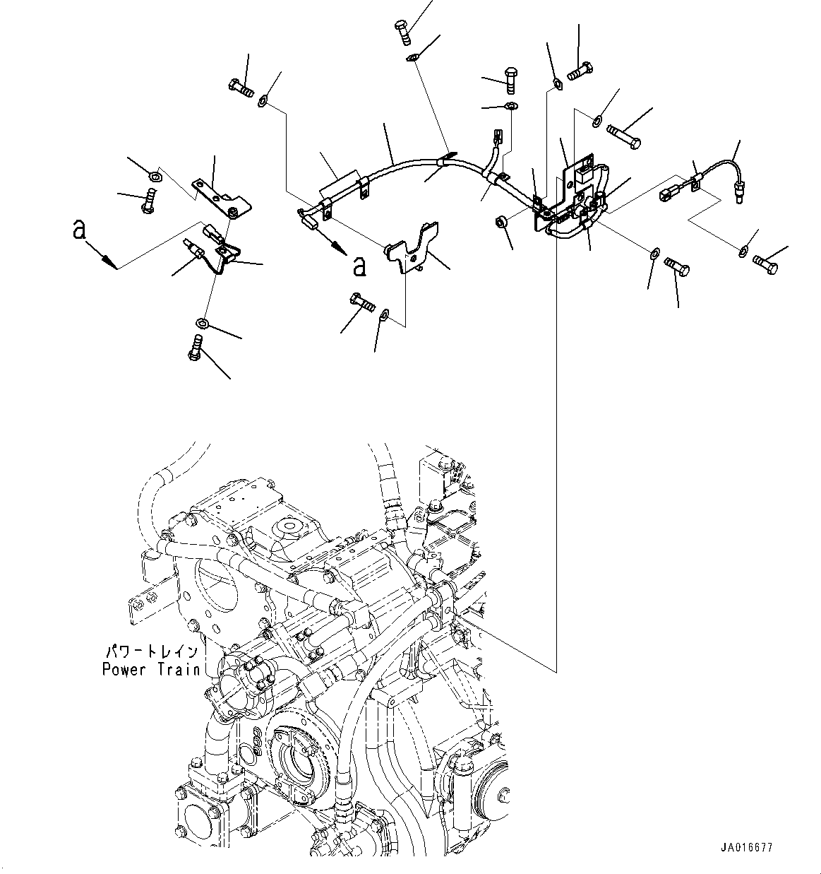 Кронштейн 14U-06-21390 KOMATSU