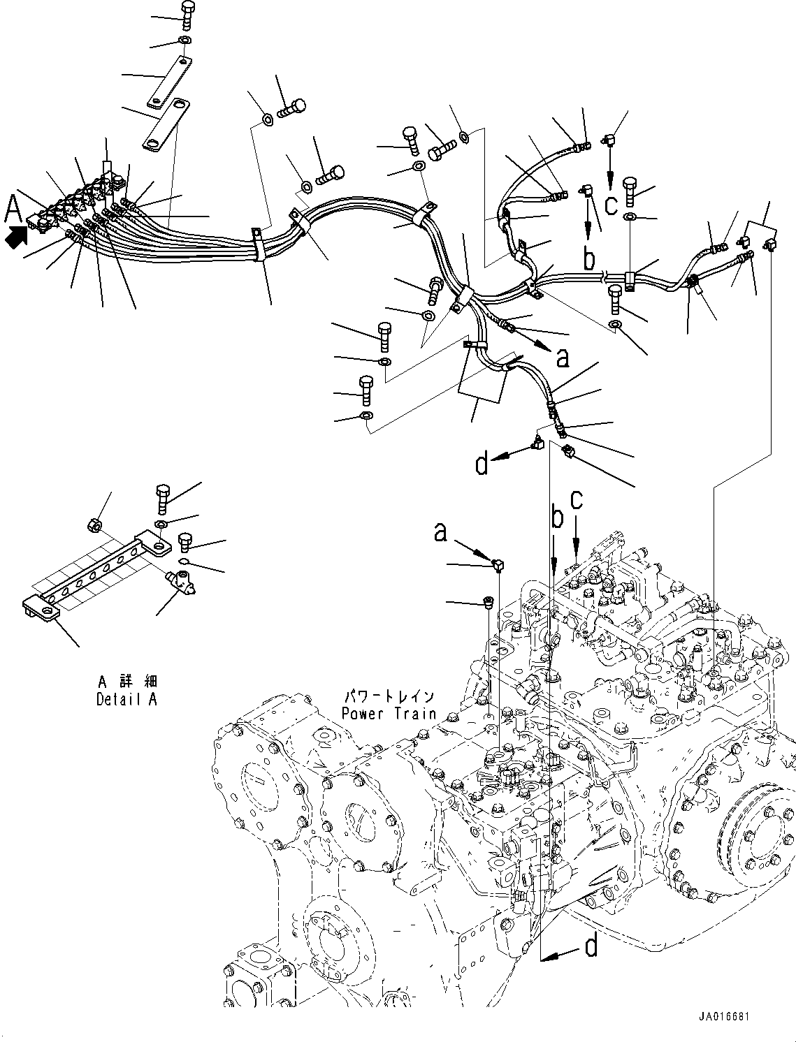 Шланг 14U-49-21980 KOMATSU