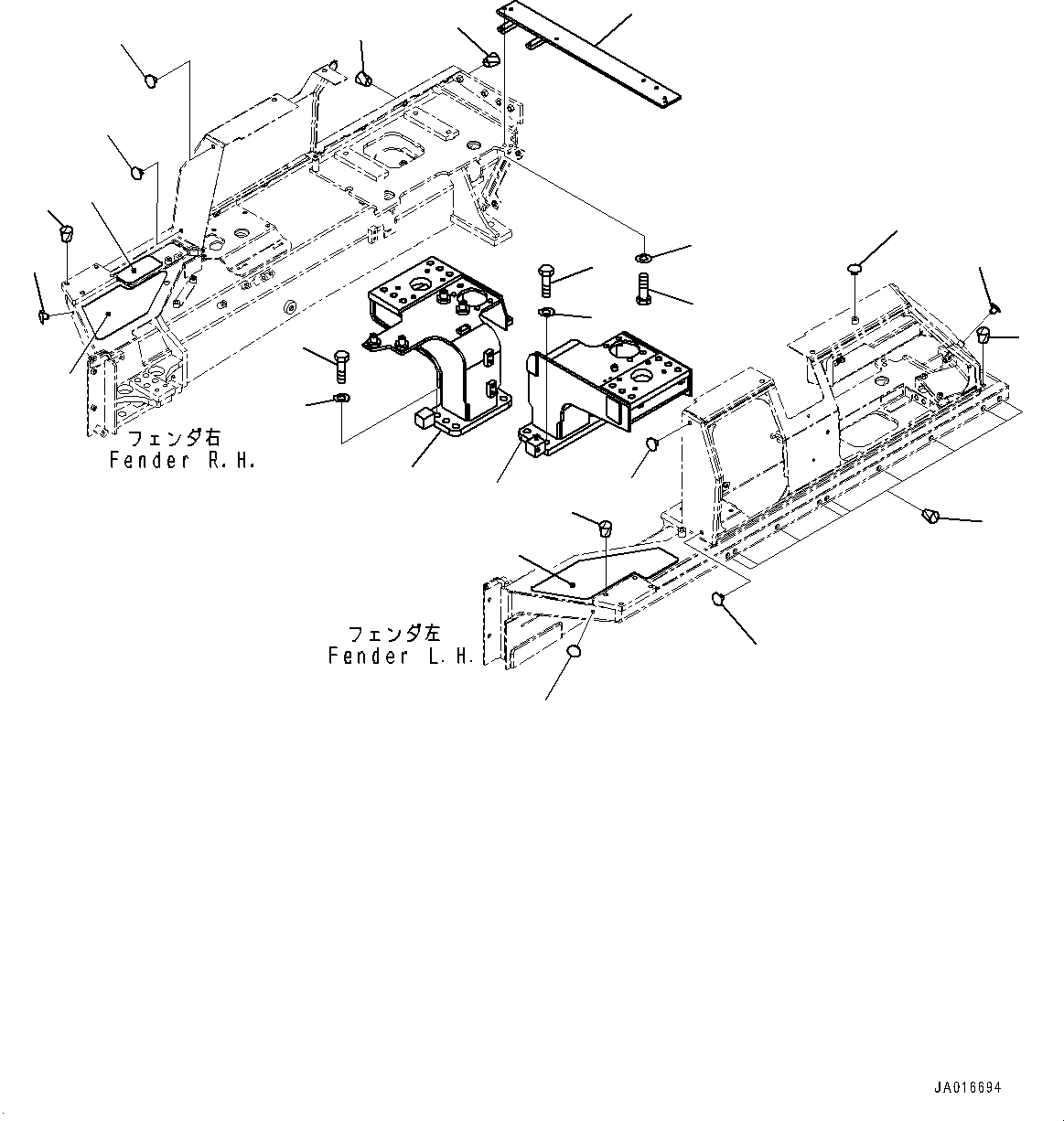 Кронштейн 14U-54-24940 KOMATSU