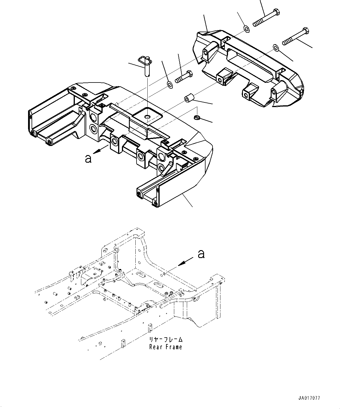 Weight, 385Kg 421-975-6112 KOMATSU