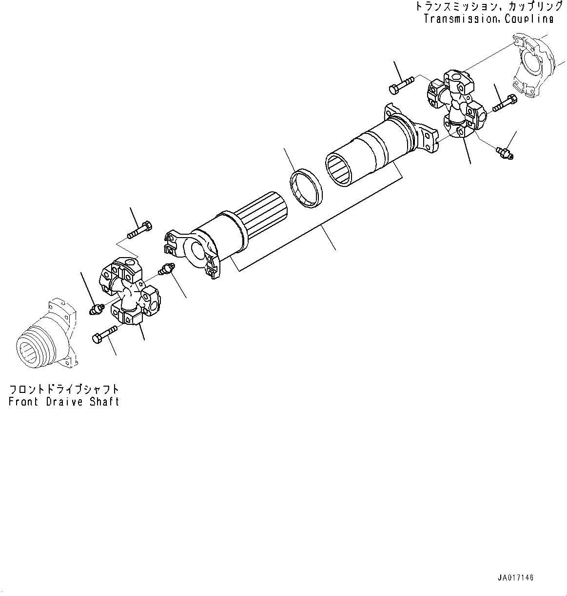 Карданный вал 421-20-42110 KOMATSU
