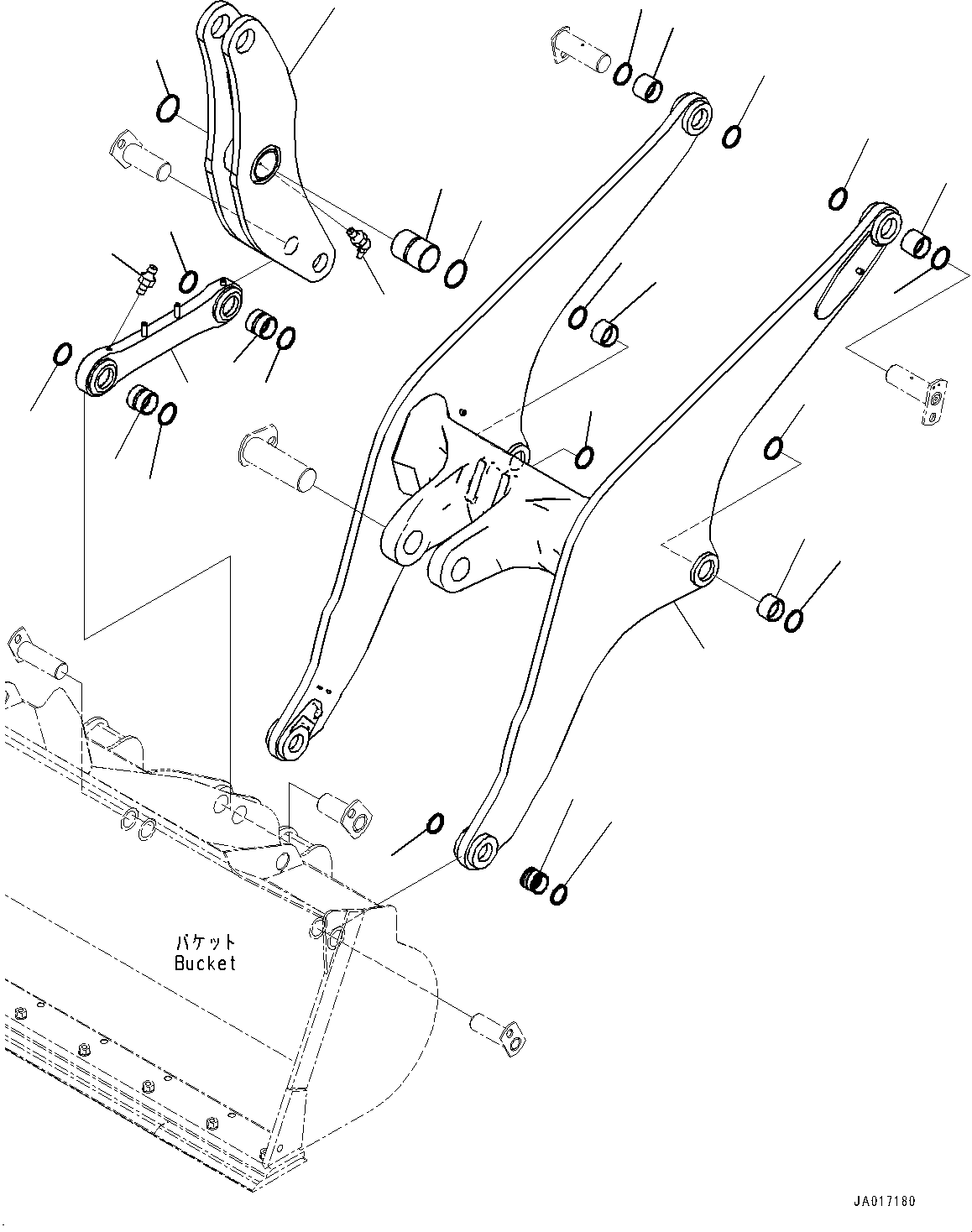 Boom Assembly 419-S96-5802 KOMATSU