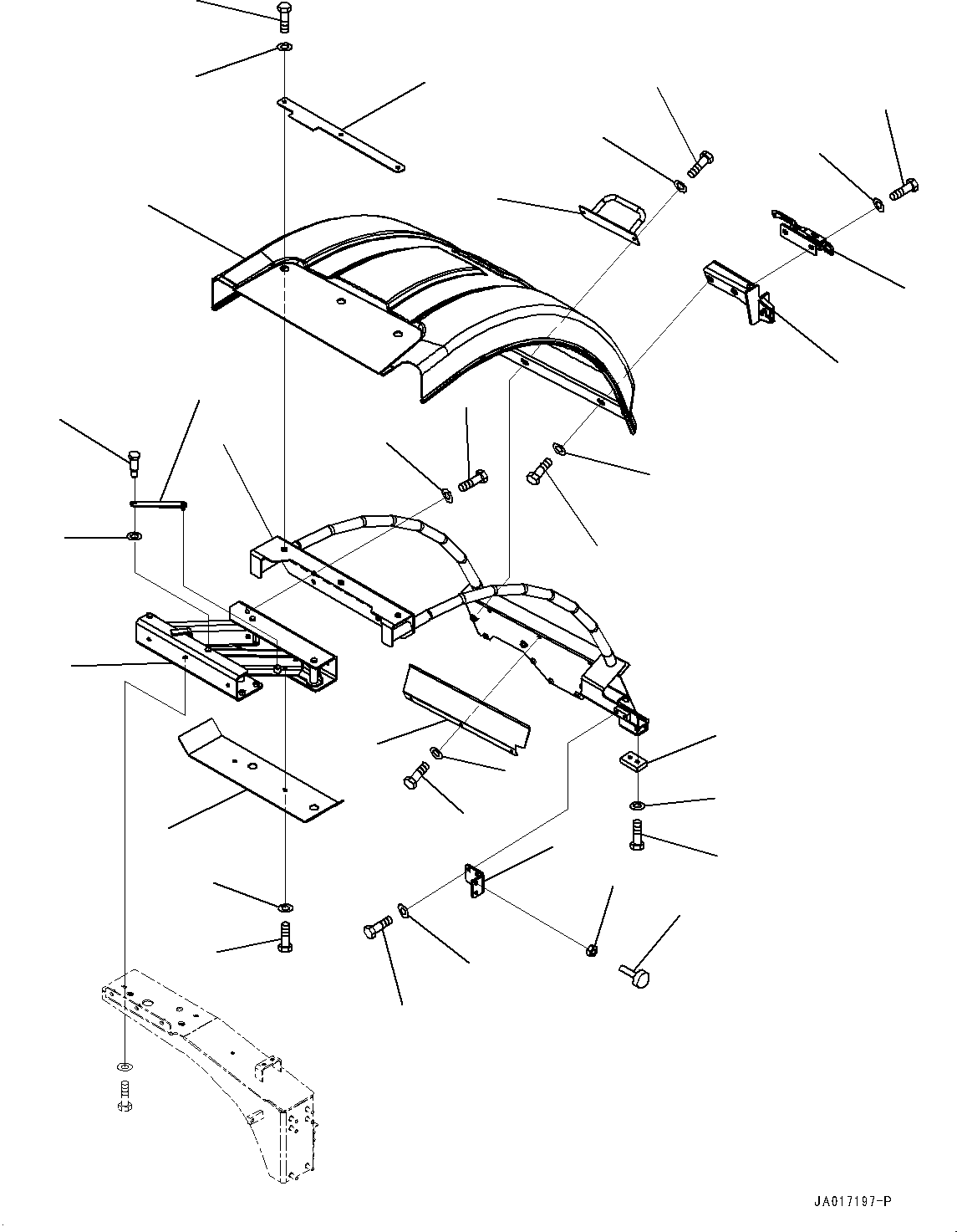 Пластина 421-54-64611 KOMATSU