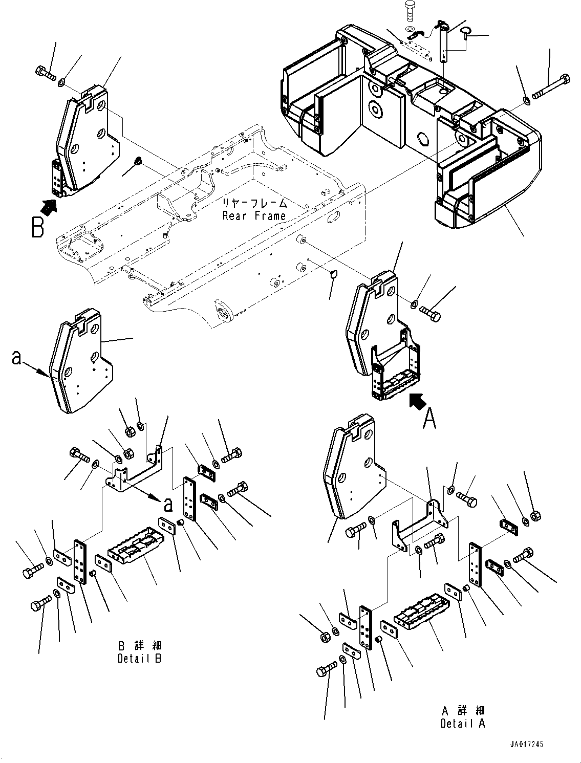 Палец 419-46-55241 KOMATSU