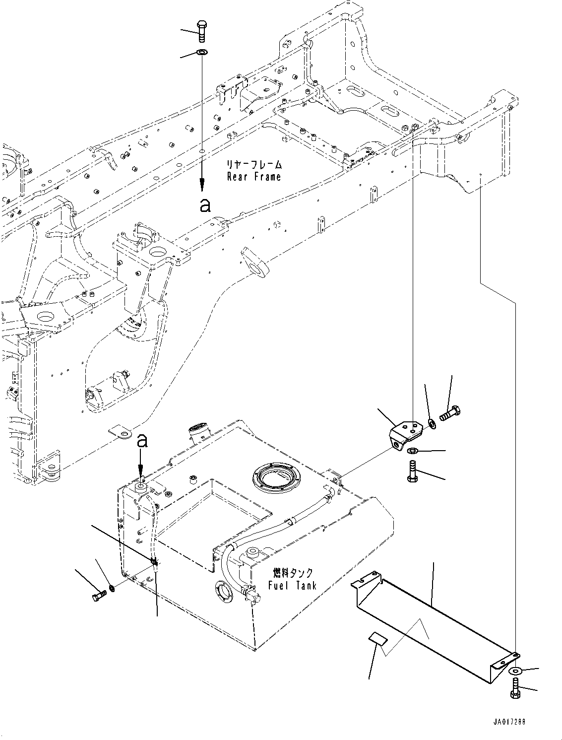 Hose(Exhaust Pipe,Mounting and Piping) (07260-20960) KOMATSU