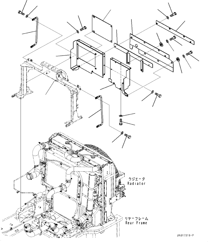 Рукоятка-захват 421-54-62231 KOMATSU